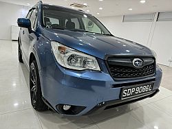 Subaru Forester 2.0L CVT Sunroof 2015 Blue Rear Entertainment